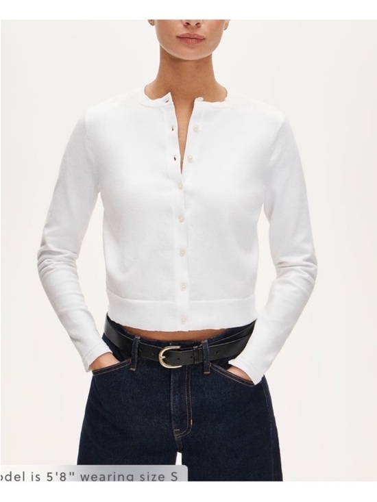 J. Crew Sweaters - J.Crew Jackie Cardigan White
